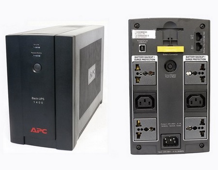 APC Back-UPS BX1400U-MS 1400VA / 700W / Line Interactive UPS