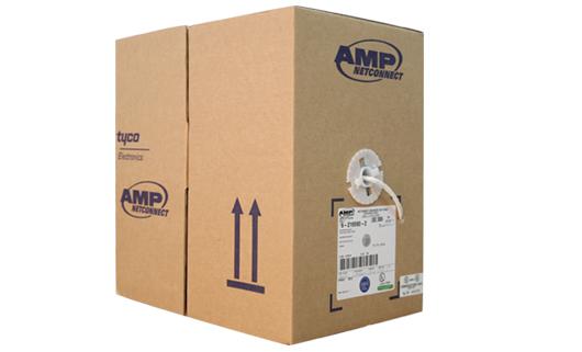 AMP UTP Cable CAT 5E, CMR Rate (350 MHz)  305 M./Box
