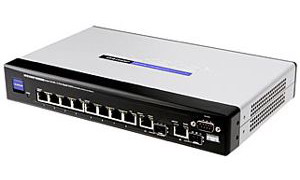 Cisco SRW208P 8-port 10/100 Ethernet Switch - WebView/PoE