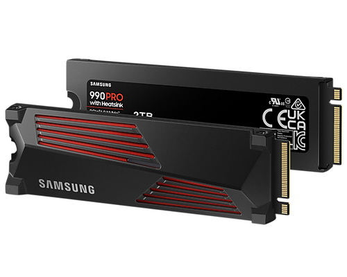 [MZ-V9P2T0CW] Samsung SSD 990 PRO Heatsink NVMe M.2 2TB