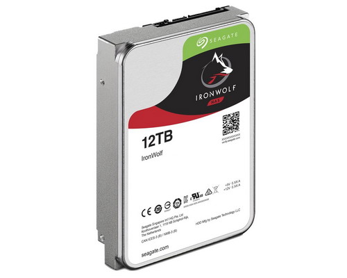 Seagate IronWolf 12TB (ST12000VN0008) Hard Drive for NAS 7200RPM