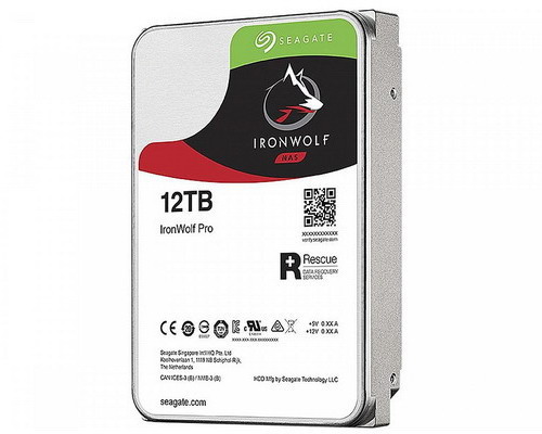 Seagate IronWolf Pro 12TB (ST12000NE0008) Hard Drive for busines