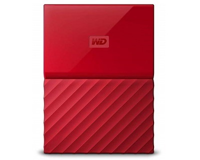 WD My Passport 4TB Red (WDBYFT0040BRD-WESN) Portable Drive