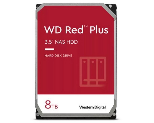 [WD80EFPX] WD Red Plus 8TB NAS Hard Drive 3.5"
