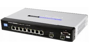 Cisco SRW2008P 8-Port Gigabit Switch: WebView / PoE / Managed